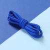 White Polyester Round Shoelaces for Hiking, Dad Sneakers, & Basketball Shoes