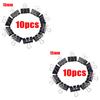 10/20Pcs Metal Binder Clips Paper Clips 15/19/25/32/41MM Paper Clips For Books Stationery School Office Supplies High Quality