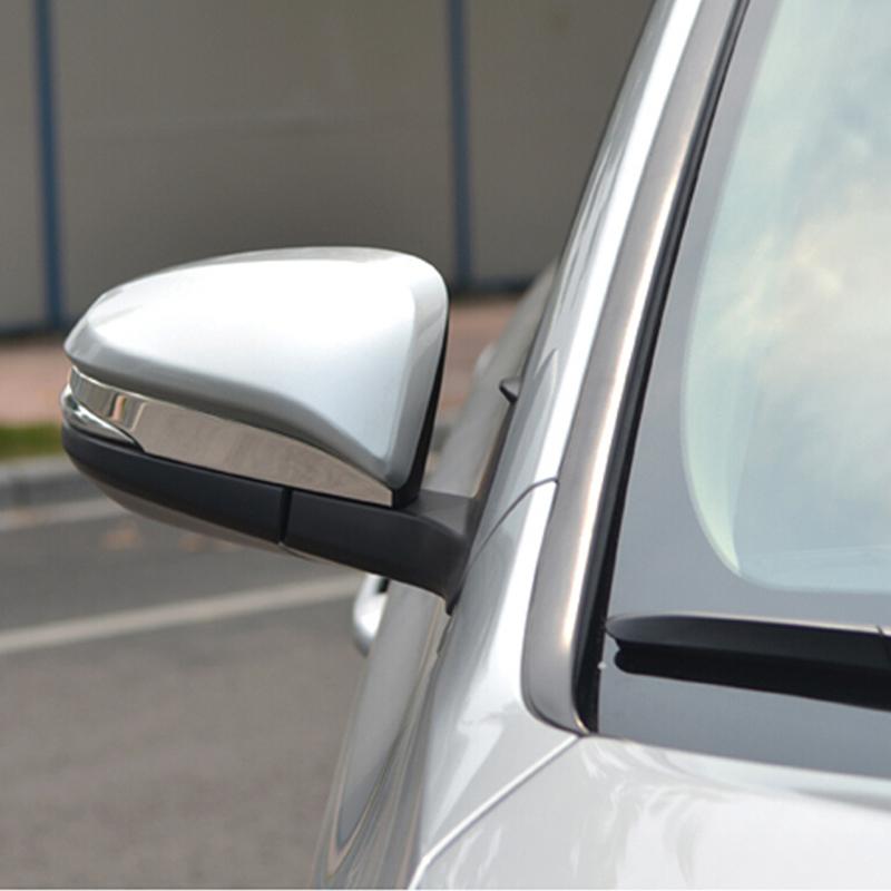 For Toyota Esquire 2019 Accessories ABS Chrome Car Rearview Mirror Decoration Strip Cover Trim Sticker Car Styling 2pcs