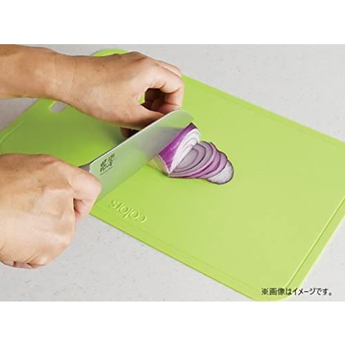 Pearl Metal Cutting Board, Medium, Dishwasher Safe, Made in Japan, Antibacterial, Plus Colors, Avocado Green, No. 28, CC-1547