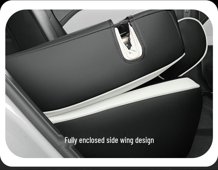 Bingo Plus Universal Full Leather Car Seat Cushion - New Model, 5-Seat, All-Season Compatibility.