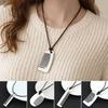 Square Comb Keyring Hip Hop Pocket Comb Fashion Keychain Comb  Jewelry Accessory