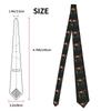 Chioee Men's Tie, California Chrome, Horse Pattern, Cute, Stylish, Popular, Easy To Tie, Washable, Cool Biz Style, Gentleman, Formal Wear, Wedding,