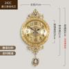 Funky Big Size Wall Clocks Hands Unique Living Desk Golden Wall Clocks Pendulum Modern Horloge Murale Luxury Design TY140YM1C2B2