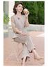 2026 Summer Fashion: Elegant Two-Piece Wide-Leg Pants Set for Middle-Aged and Elderly Women