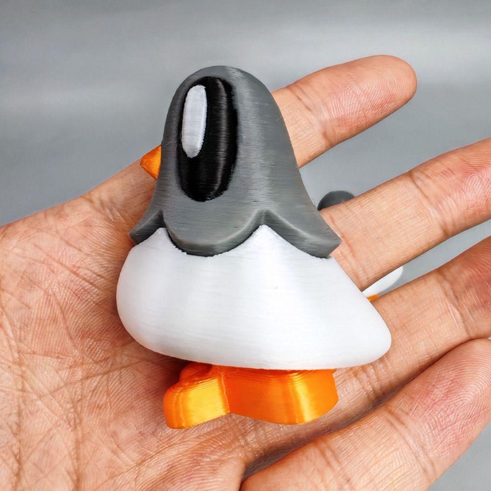 3pcs 3D Printed Blob Pigeon Ornaments Simulation Pigeon Desktop Ornament  Entrance