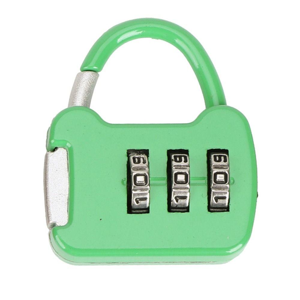 

Zinc Zinc Alloy Lock Mini Password Padlock Luggage Lock Drawer Cabinet Padlock Trolley Case Lock Dormitory