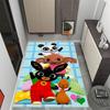 Bing Bunny And Friends Themed Anti-Slip Rugs - Polyester Home Decor, Suitable for Bedrooms, Living Rooms, Doorways, Studios, and Decorations