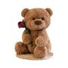 Creative Hug Bear Rose Bear Doll Cute Teddy Bear Plush Doll Gift Girl Birthday Doll
