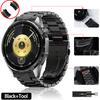 Lückenloser Metallarmband für Huawei Watch GT6 46mm Edelstahl Original-Armband für Huawei Watch GT6/GT5/GT4 46mm Armband Gürtel