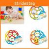 Soft Tpu Baby Teething Ball Colorful, Gripping, Crawling And Sensory Development Toy With Small Rolling Balls