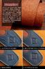 LETINGFAR Key Case, For Nissan, Smart Key Case, Key Cover, 3 Buttons, Genuine Leather,