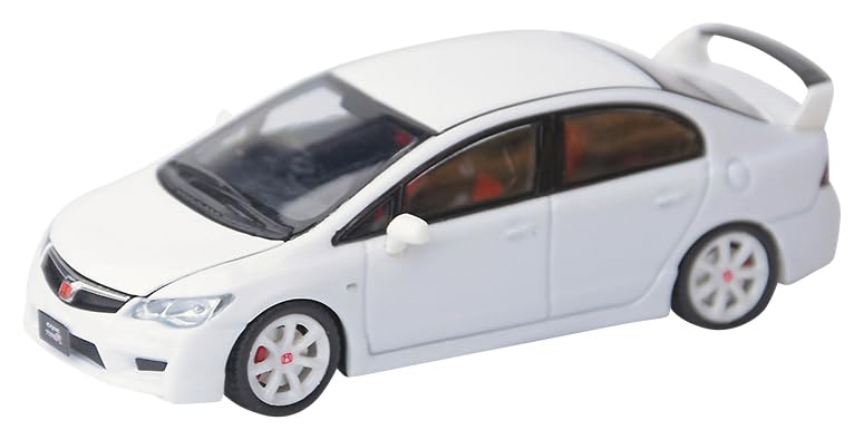 

Genesis Company Model 1 Scale Honda Civic Type R Champion Finished Model C33322 1/64 (FD2) White,