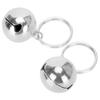 2pcs Rust Resistant AntiLost Copper  s Crisp Sound Round Collar Decoration for Dog Cat(Golden )