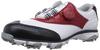 Nexlite 003 Boa Spike Golf Shoes, 3E, Women's, White, Red, and Navy, Size 230 (23cm)