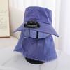 Quick Dry Solar Fan Hat Wide Brim Fishing Hat New Bucket Hat  Summer