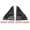1 Pair Rear Door Pillar Triangle Panel for 09-14 Hyundai Sonata (83830-3S000, 83840-3S000)
