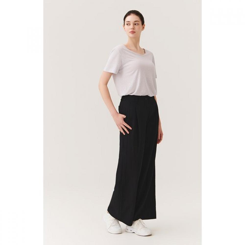 Huit Wide Fit Back Banded Pants Htwpn5k80t