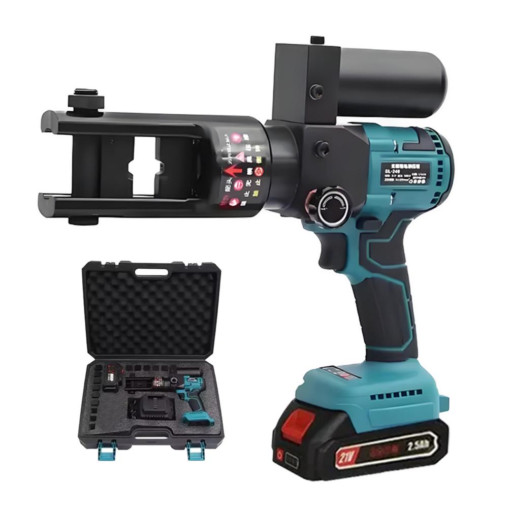 SL240 Brushless Motor Rechargeable Electric Hydraulic Crimping Tool Copper Nose Terminal Crimp Hydraulic Tool For Electricians