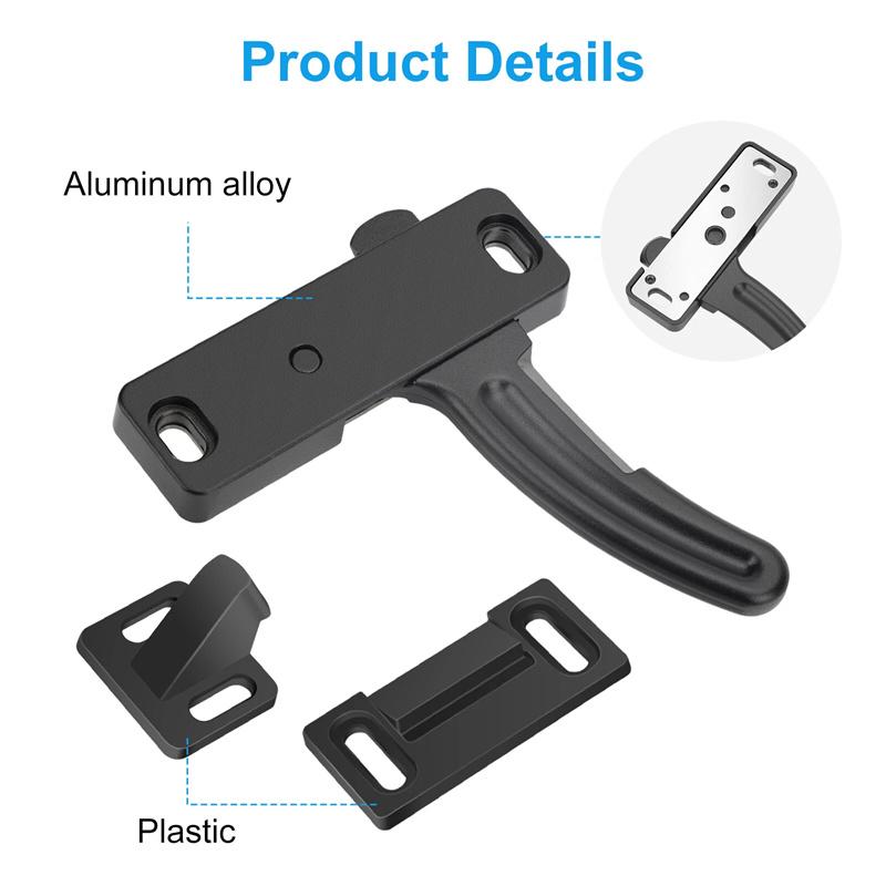 Aluminum Leisure Rv Screen Door Latch Hand Handle Kit For Driver Side Door - Camper Motorhome Travel Trailer