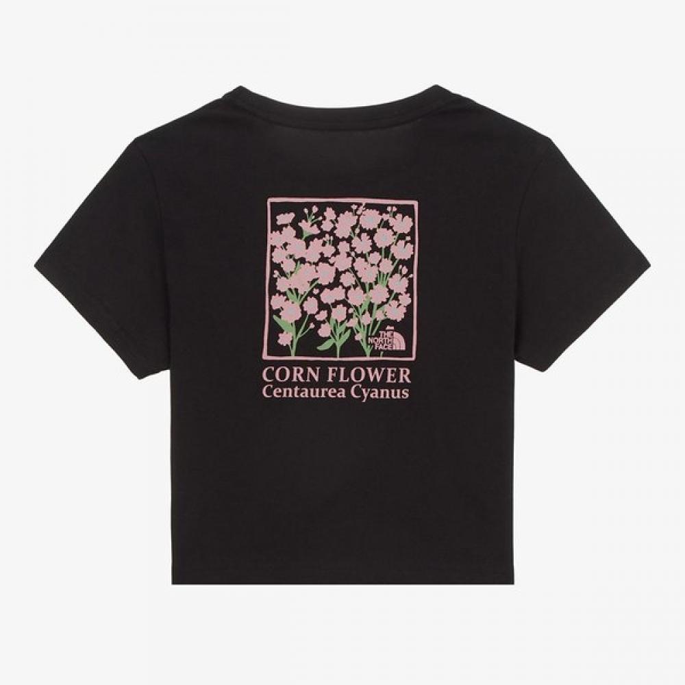 The NorTh Face Women S FloreT ShorT Sleeve T ShirT Real Black nT7ur32d REAL BLACK/085