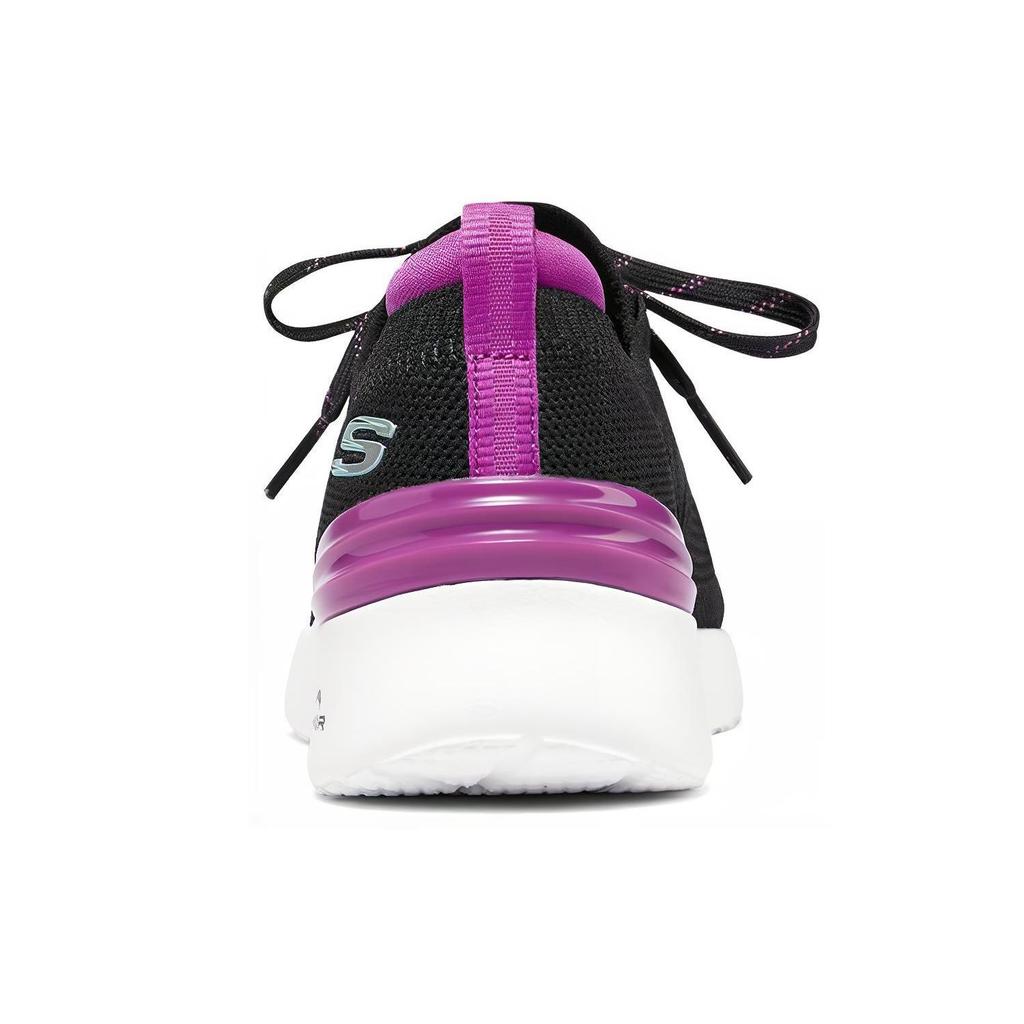 Skechers Skech-Air Dynamight Mesh Fabric Comfortable Daily Low-Top Lifestyle Shoes Women sneaker Black Purple 149750-BKPR