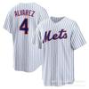 New York Mets Baseball Jersey Adult Team Sports Uniform Embroidered Athletic Shirt Games