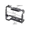 SIUTATDSH Camera Cage for Nikon and Z7ii Super Cold Shoe Arri Compatible Screw and Arca Plate Z5, Z6, Z7, Z6ii, Cameras, Expandable, Built-in Mount,