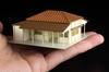 PM Office A PLUM 1/150 Station Building (Kominato Railway) Paper Kit MS082