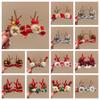 Merry Christmas Decor Christmas Elk Hairpin Sequin Bowknot Children Deer Antler Hair Clip Korean Hair Accessories Star