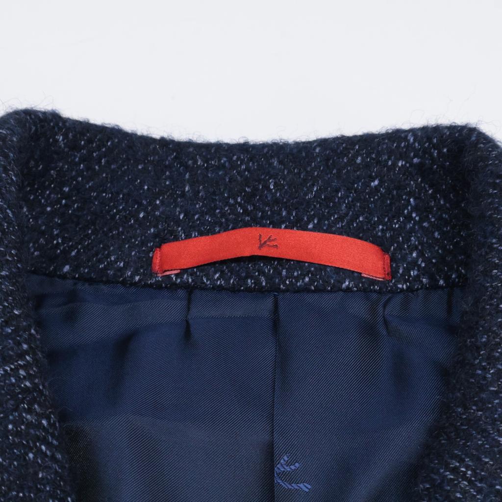 ISAIA Excellent condition ROSS CP TASCH TRENCH alpaca blend Chesterfield/Beaver coat coat 48 NavyUsed