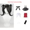 Game Needy Girl Ame Chan Kangel Cosplay Costume Wig Girl Cosplay Hair Role Play Outfits Clothes Wig Set