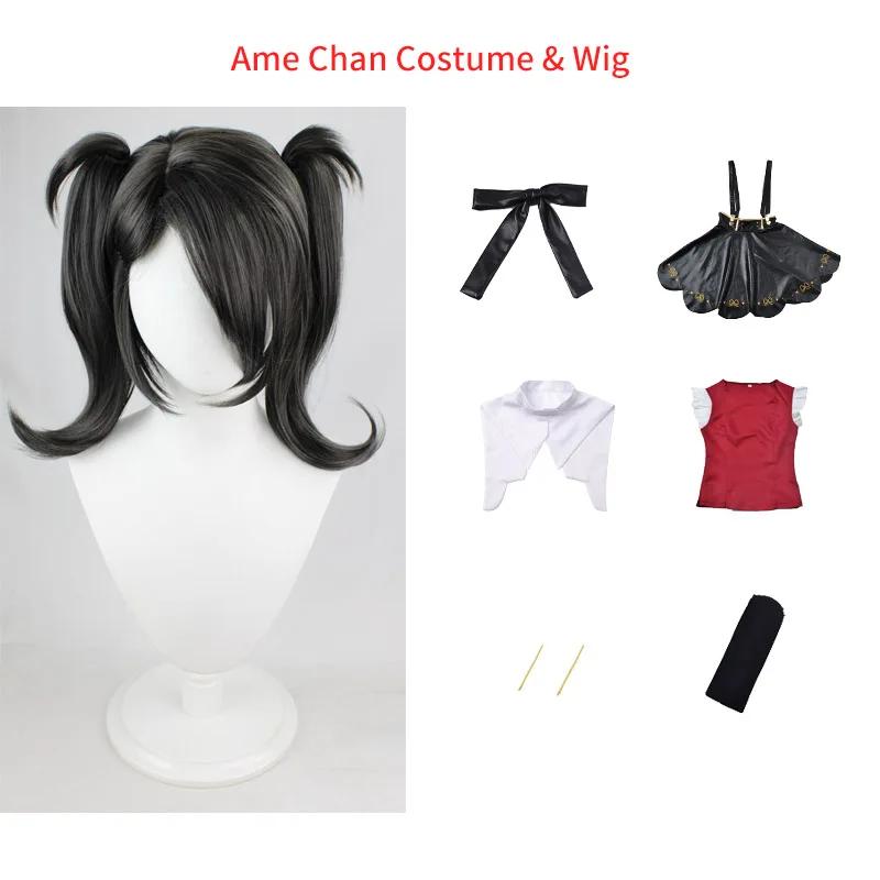 Game Needy Girl Ame Chan Kangel Cosplay Costume Wig Girl Cosplay Hair Role Play Outfits Clothes Wig Set