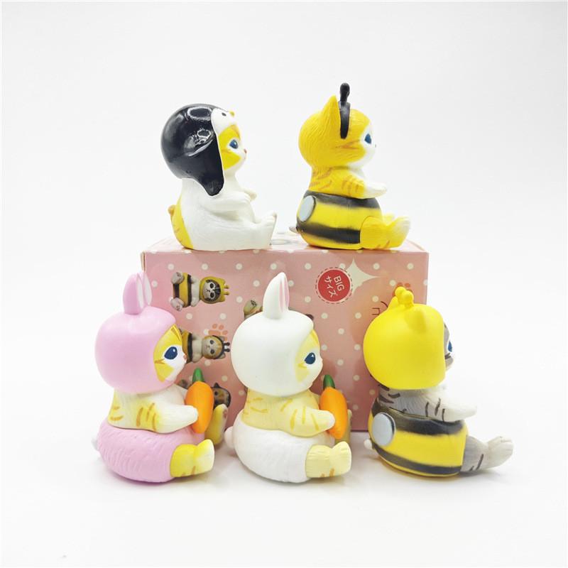 Adorable Animal Costume Series 3 Rabbit Penguin Bee Headgear Figurine Collection