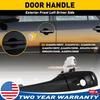 Door Handle Outside Black Smooth Driver Front Side For 6 Mazda 3 CX-9 RX-8