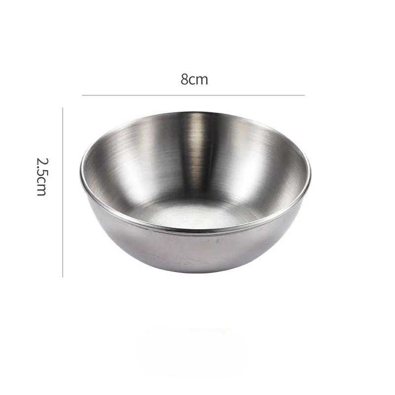 4 stücke Goldene Soße Teller Vorspeise Tablett Edelstahl Sauce Gerichte Gewürz Platten Küche Liefert Platten Gewürz Gericht Platte 8X8X2.5CM gray