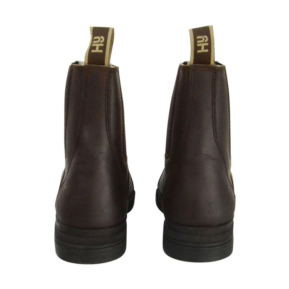 HyLAND Unisex Adult Waxy Leather Jodhpur Boots