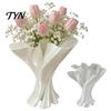 Elegante Tischmittelstücke für Esstische Gedrehte Blumenvase, 3D-gedruckte unregelmäßige Vasen Dekor, Geschenkideen Einweihung Modern Dekorativ