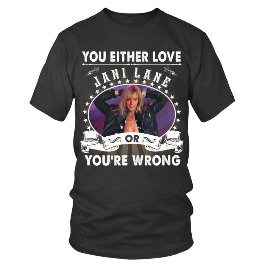 You Either Love Jani Lane Graphic Vintage Trending Unisex shirt