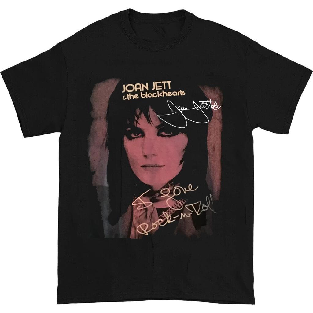 Joan Jett I Love Rock N Roll Kortärmad T-shirt Unisex Alla Storlekar