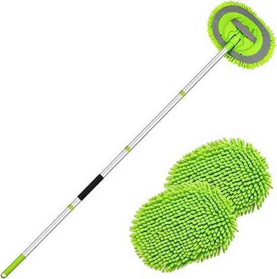 62-Inch Detachable Chenille Car Wash Brush Mop