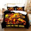 Hot K-Kmfdm Band Duvet Cover Pillowcase Bedding Set Adult Boy Girl Bedroom Decoration Children Gift Single Double Large Size