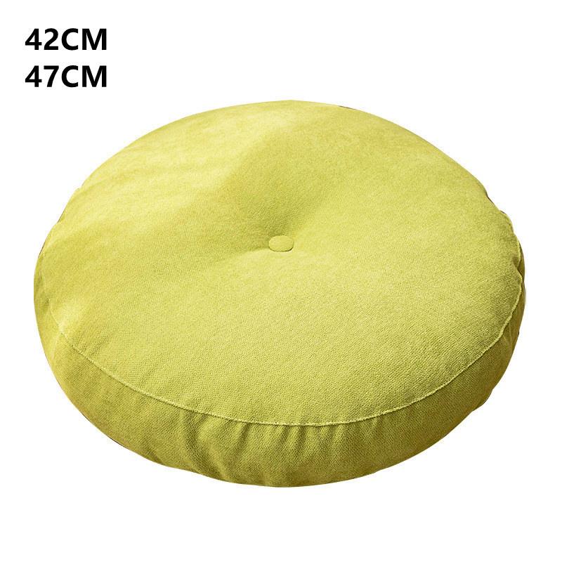 Round Floor Seat Pillow Solid Color Meditation Cushion Oversized Yoga Pillow Floor Cushions Sofa Chair Seat Pads Mat JAF122