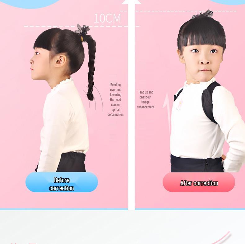 Breathable Humpback Corrector Belt for Children - Enhanced Spine and Posture Support