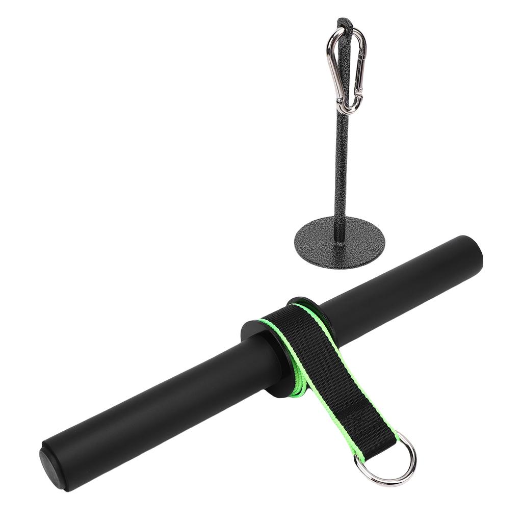 Wrist and Forearm Roller Non Slip Handle Strong Load Bearing Muscle Strength Wrist Roller Green