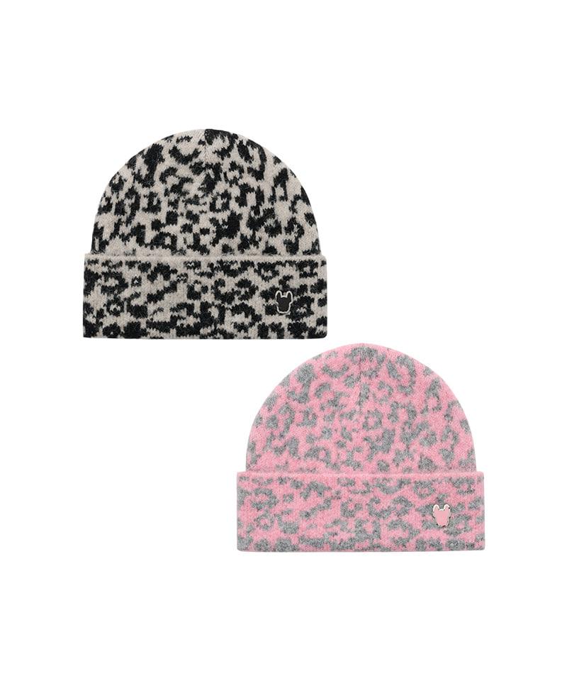 LIFEWORK Women'S) Leopard Print Ladog Wappen Beanie