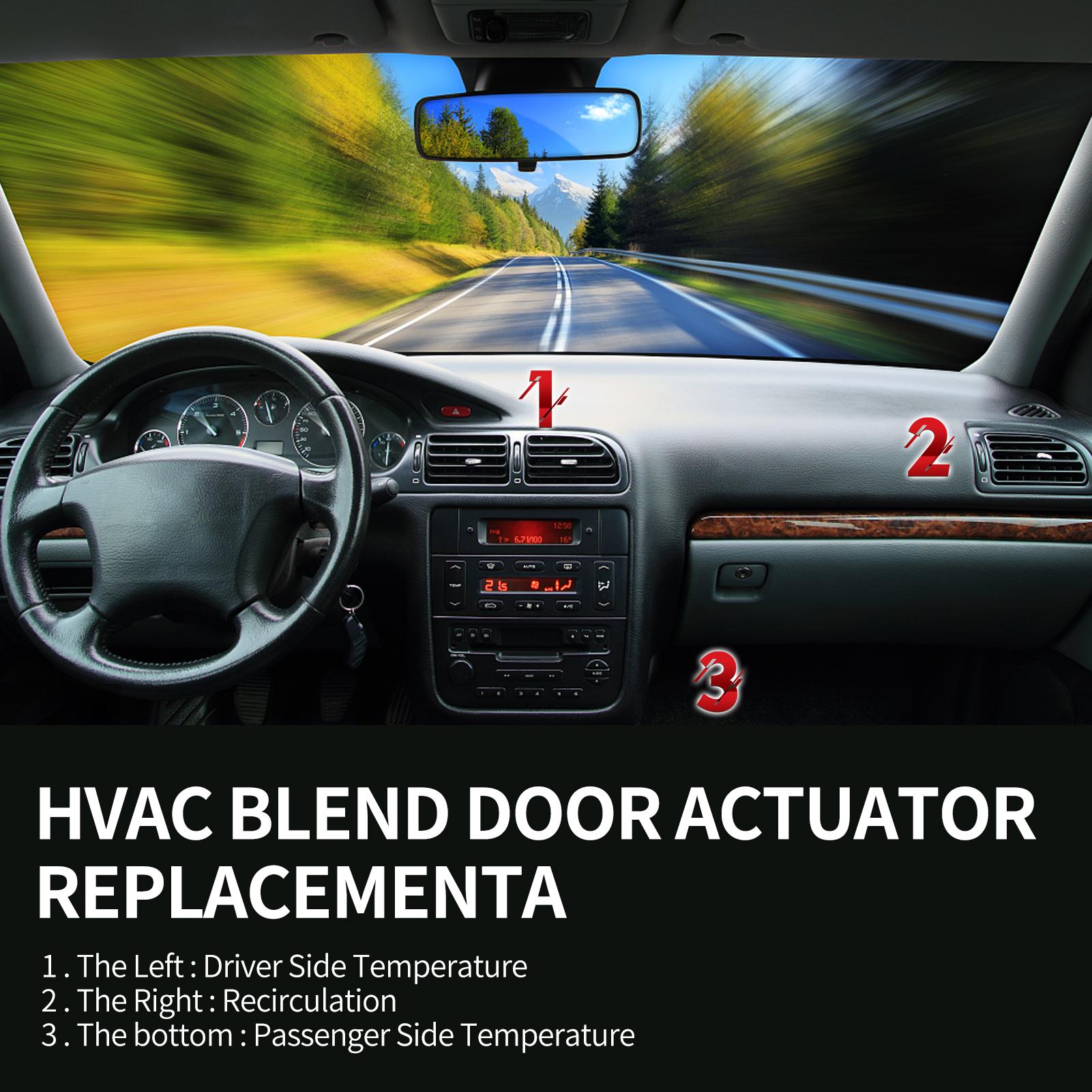 

604 106, 89018365, 52402588 Замена привода заслонки смешивания HVAC для Chevrolet, Chevy, , 1500 2500 3500, , , , Sonoma, чёрный