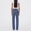 Bottega Veneta High Rise Straight Denim Pants Women's 711399V2EN04715