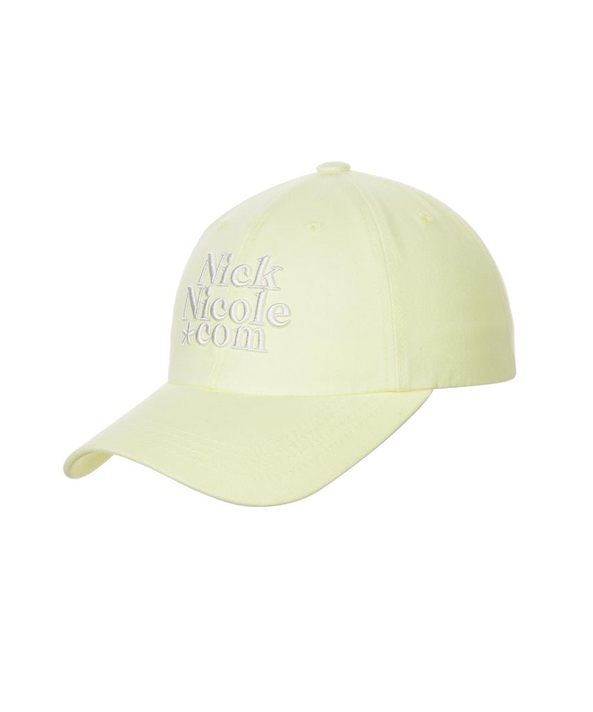 Nigaennikol Nn Dotcom Signature Ball Cap_Yellow Cream