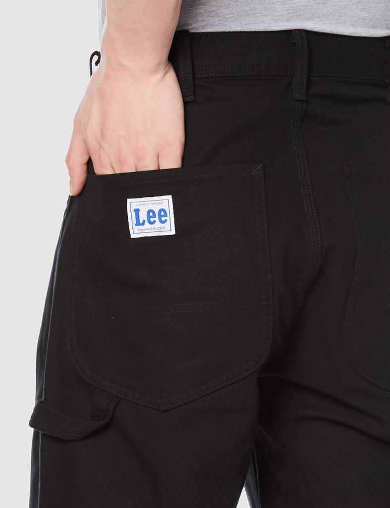 Lee Painter Wide Straight Denim Plus Black Pants, Pants, Sizes, LM7288, Men's,